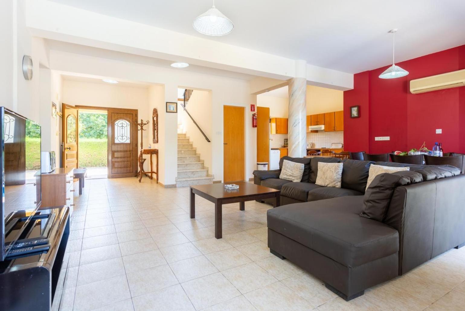 Villa Halima Stefanos Polis Exteriör bild