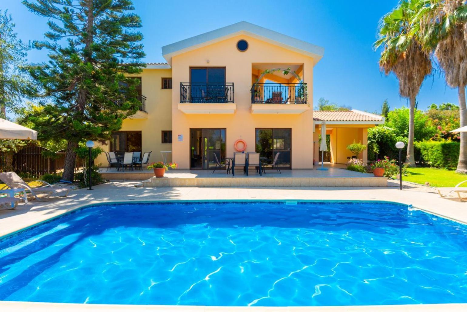 Villa Halima Stefanos Polis Exteriör bild
