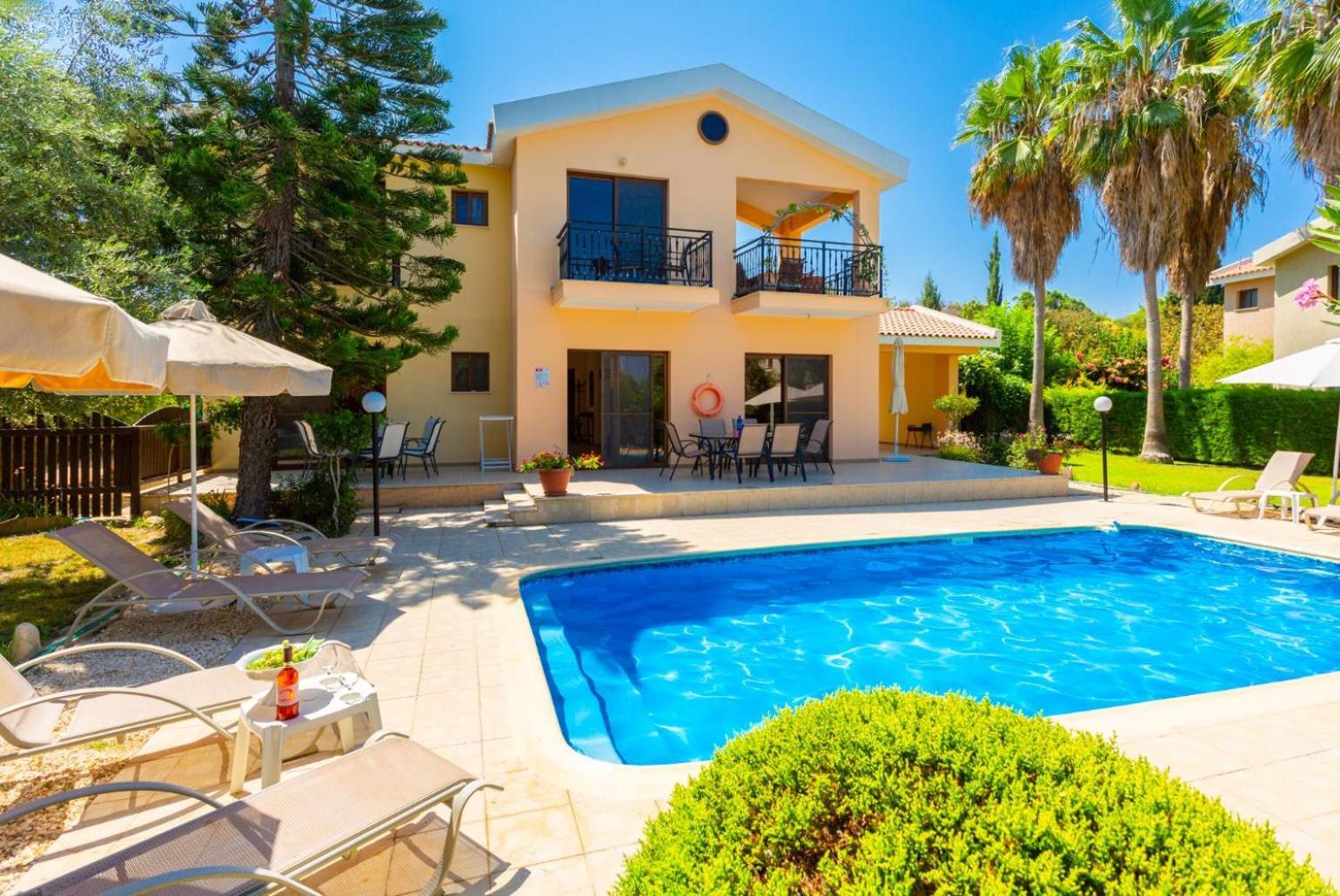 Villa Halima Stefanos Polis Exteriör bild